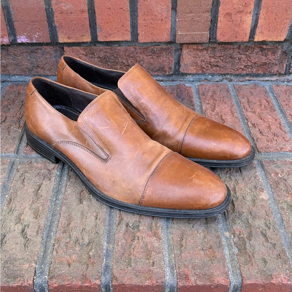 Size 10 Men's Brown Aston Grey Loafers